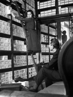 dans un magasin de chaussures à Milan, 1959