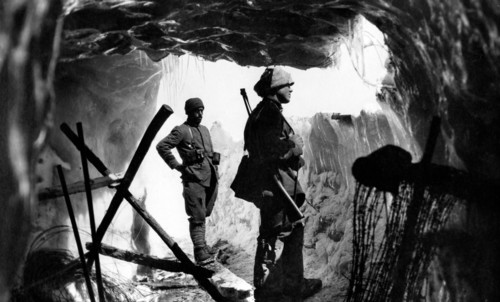 première guerre mondiale, montagne st matteo, 1915-18