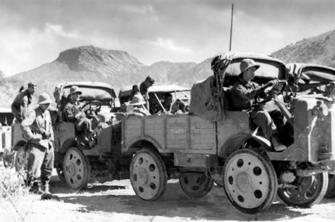 camions militaires, 1939 1945
