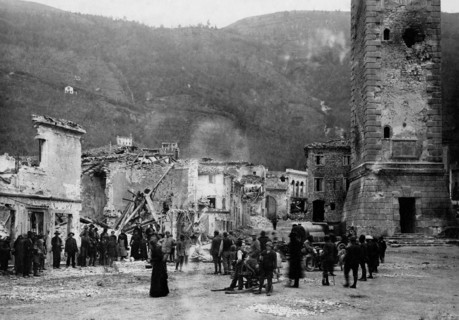 soldats italiens a valdobbiadene, 1918