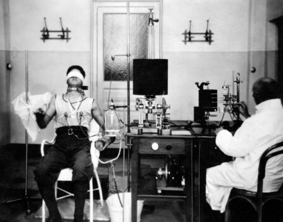 pilote dans l'examen de l'émotivité, 1930