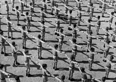 colonia lodolo all'abetone, gym collective, juillet 1939