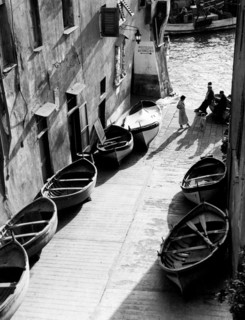 bateaux au repos, 1950