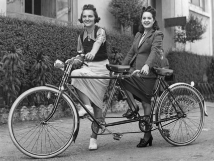 tandem, années 1940