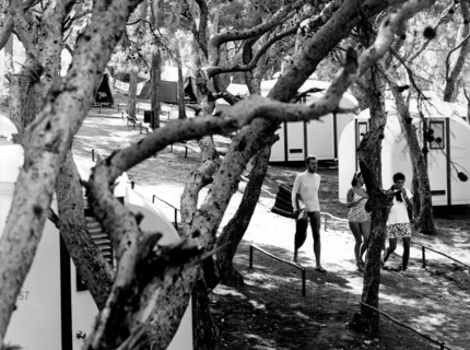 italie, îles tremiti, camping, 1960-1970