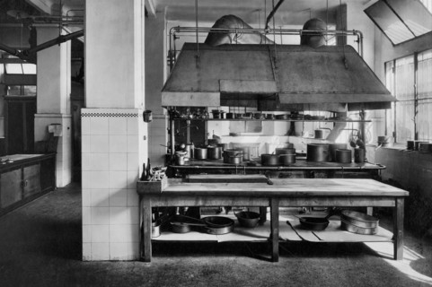 italie, milan, hôtel, cuisine, 1920-1930