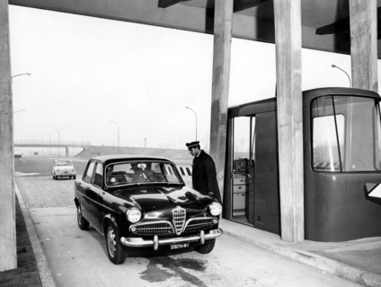 péage de melegnano, 1958