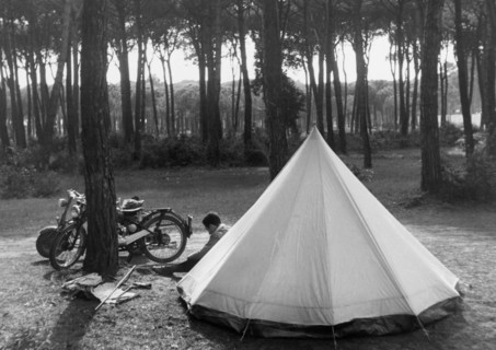 camping, 1952 1953