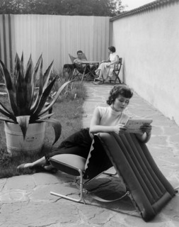 matelas pneumatique transportable, 1956