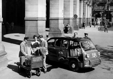 fiat 600 taxi, 1956