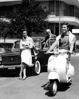 scooter, vespa 50, 1964