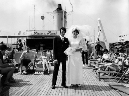 mariage célébré sur le navire, 1960