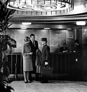 vestibule de première classe de michelangelo, 1968