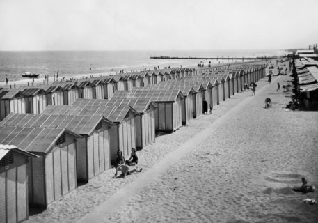vue du lido de venise, 1958