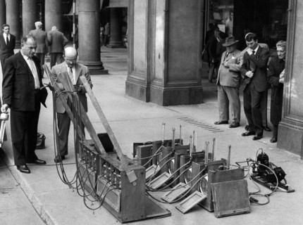 compteur de pollution de l'air, 1960