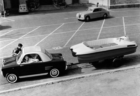 autobianchi bianchina 500 avec katamar bianchi, 1958