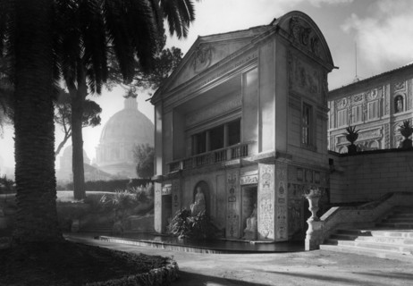 Casina of pious IV. Vatican gardens. 1930