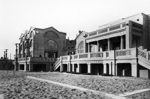 Lazio. marina di ostia. 1930