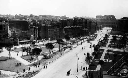 Rome. via dell'impero. 1930
