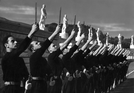 Italy. Rome. academicians with a contested dagger. 1939