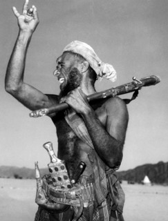 Asia. yemen. indigenous warrior. 1967