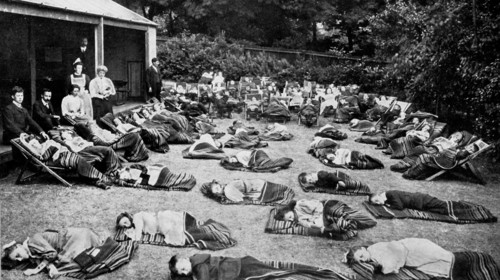 Summer camp. 1910