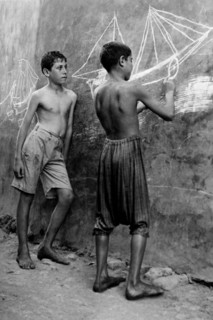 Syria. boys from Ruad Island. 1957