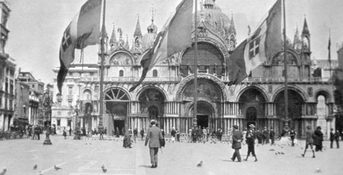 Italy. Venice. St Mark's Square. St Mark's Basilica