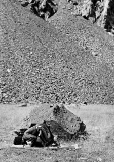 A Muslim Hunter In Prayer. 1930