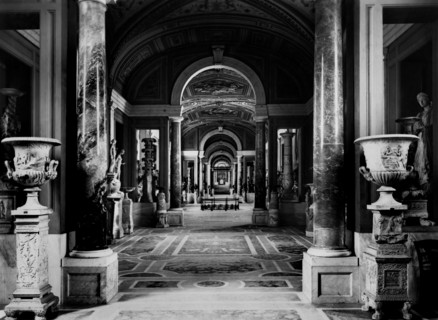 Gallery Of Candelabra. Vatican Museums. 1959