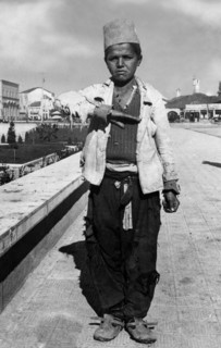 Greeting Zoghista. Tirana. 1900-10