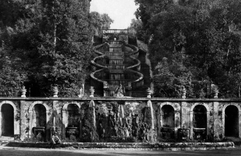 Teatro Delle Acque Of Villa Torlonia. Frascati. 1910