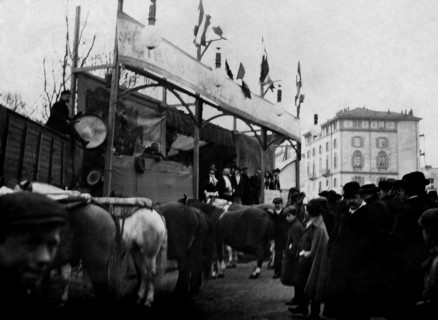 Expo 1906. Milan. Equestrian Circus At The Fair