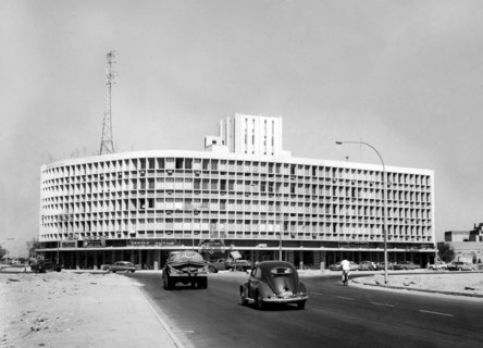 Asia. Kuwait. Al Kuwait. A Modern Building. 1960