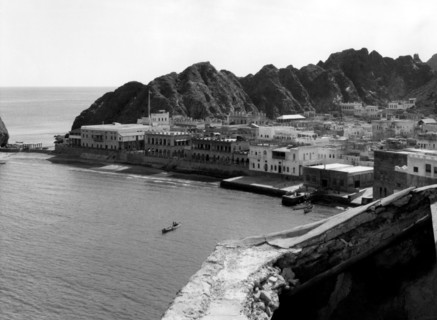 Oman. Muscat. The Harbor Bay. 1957