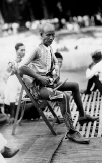 Asia. Philippines. Chief Fighter Moro In Typical Costume. 1930-40