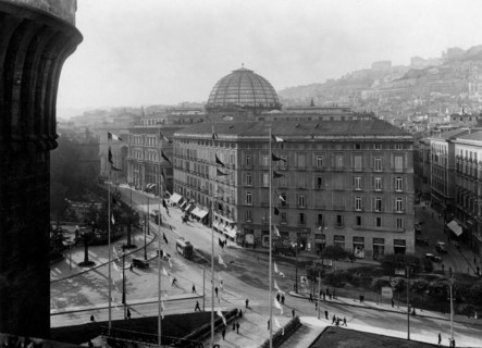 Galleria Umberto I. Naples. Campania. Italy 1925
