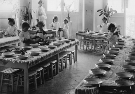 Montessori Kindergarten. Naples 1920-30