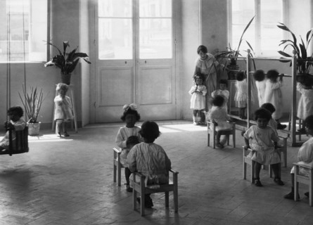 Montessori Kindergarten. Naples 1920-30
