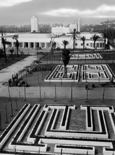 Italy. Campania. Naples. Three Years Overseas. The Labyrinths Of The Citrus Of Restaurants In The Background. The Exhibition Of Libya. 1940