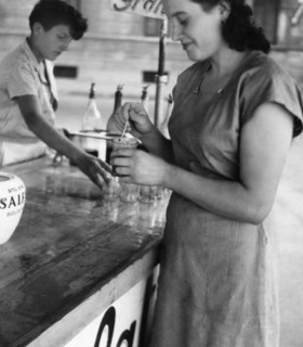 Water-ice. 1940-1950