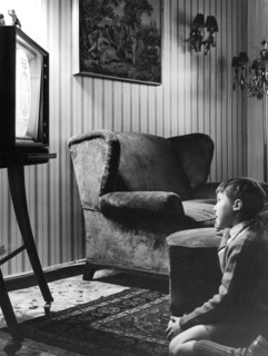 Child Watching Television. 1966