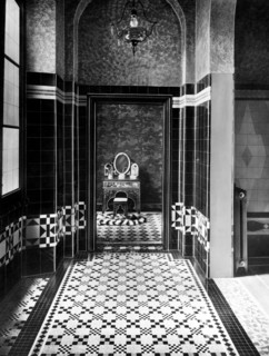 Hotel. Toilet With Oriental Decorations. 1920