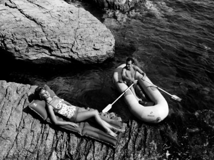 Pirelli Dinghy And Mattress. 1960