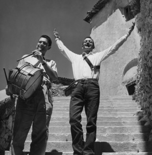 Italy. Lazio. Two Pojani In Poggio Bustone. 1957
