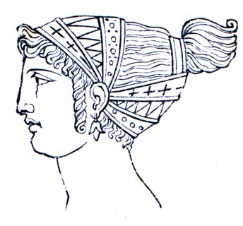 Women's haircut, Ancient Greece.