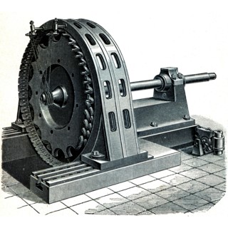 Three-phase current dynamo Oerlikon.