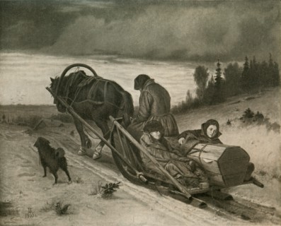 Vasily Perov 'Journey'.