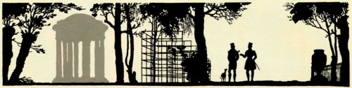 Two men walking in the park.
