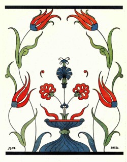 Floral ornament.